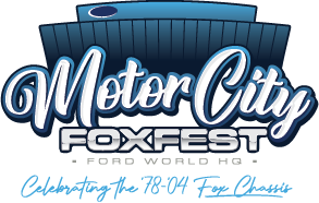 Motorcity Fox Fest Logo on dark background