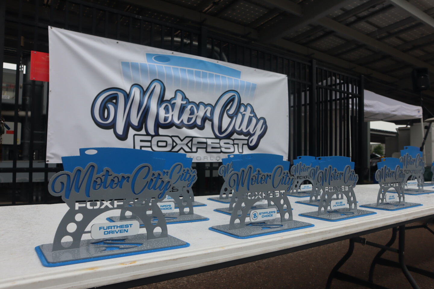 Motor City Foxfest Class Trophies