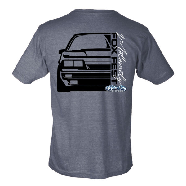 MCFF - Four Eyed Graphic Tee - Grey or Blue - Image 3